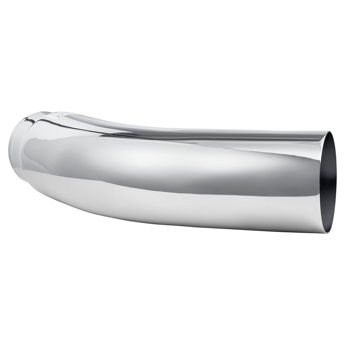 Elbow Exhaust Tip, 127mm Inlet, 152.4mm Outlet, 584mm Overall Length, Chrome Turn Down Exhaust Tip with Clamp V952-PQWGZWGRK5INWJ6MB001V0