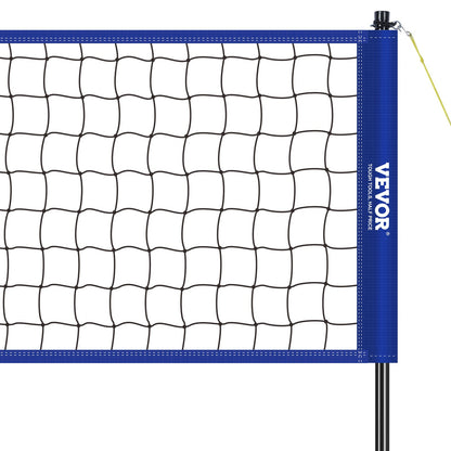 Outdoor Portable Volleyball Net System, Adjustable Height Steel Poles, Professional Volleyball Set with PVC V952-PQWTZ323YCGGF6Y0EV0