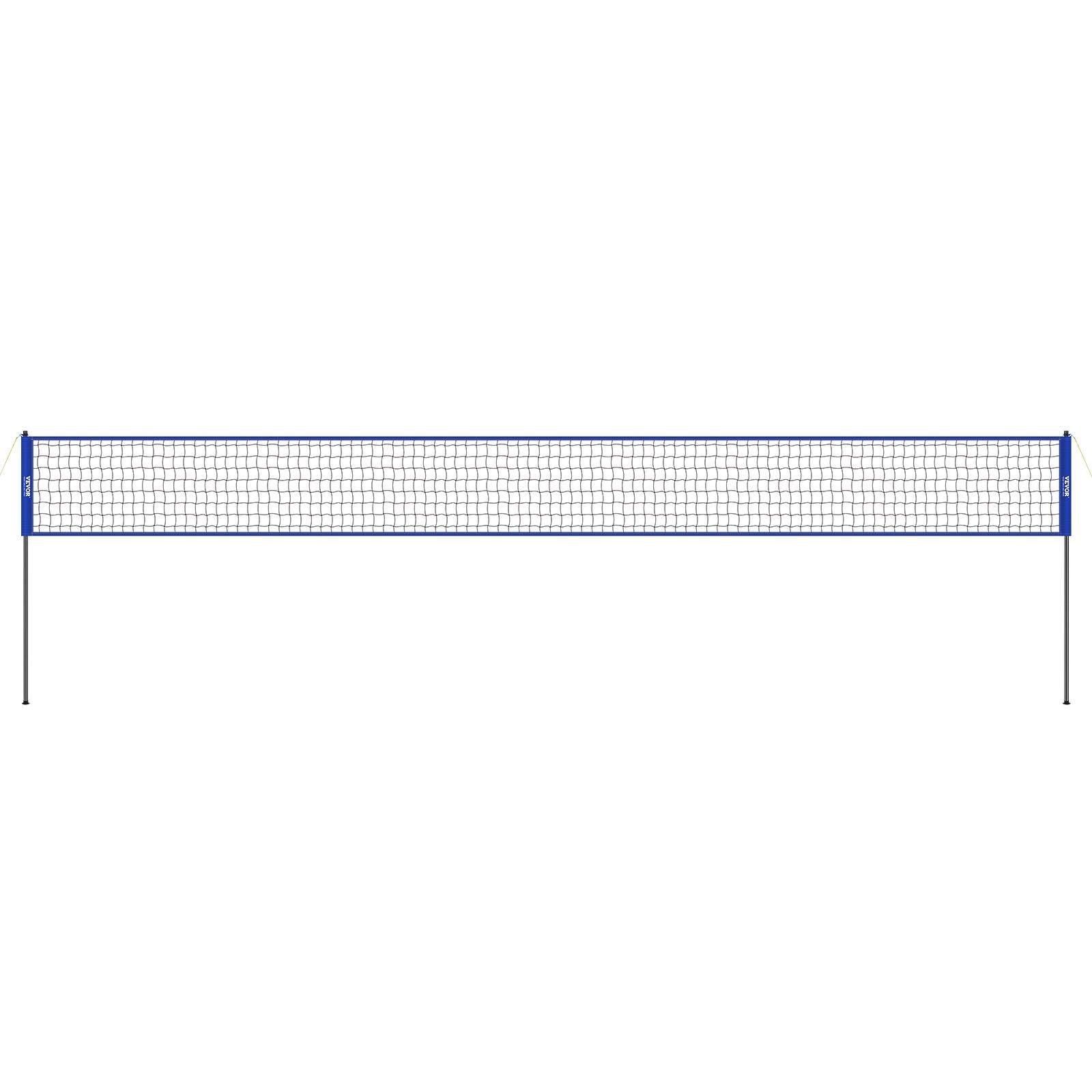 Outdoor Portable Volleyball Net System, Adjustable Height Steel Poles, Professional Volleyball Set with PVC V952-PQWTZ323YCGGF6Y0EV0