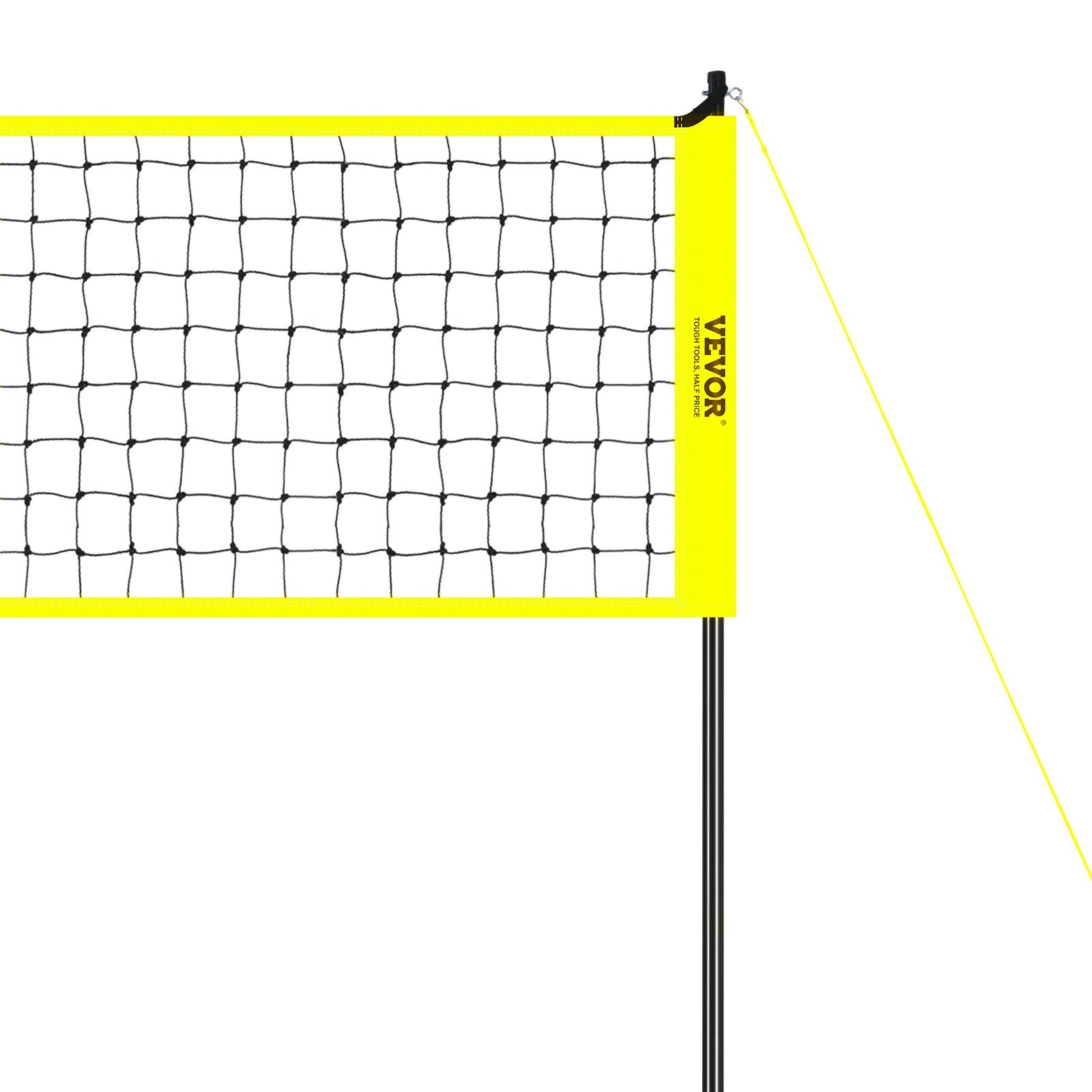 Outdoor Portable Volleyball Net System, Adjustable Height Steel Poles, Professional Volleyball Set with PVC V952-PQWTZ323YCGGGY3MUV0