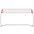 Freestanding Volleyball Training Net for Indoor or Outdoor Use, Adjustable Height Portable Net System with V952-PQXLW14YC00098F67V0