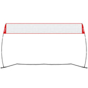 Freestanding Volleyball Training Net for Indoor or Outdoor Use, Adjustable Height Portable Net System with V952-PQXLW14YC00098F67V0