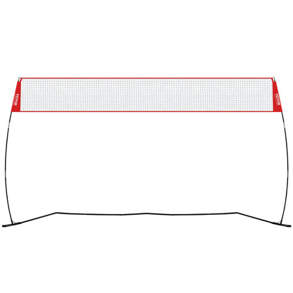 Freestanding Volleyball Training Net for Indoor or Outdoor Use, Adjustable Height Portable Net System with V952-PQXLW14YC00098F67V0