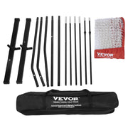 Freestanding Volleyball Training Net for Indoor or Outdoor Use, Adjustable Height Portable Net System with V952-PQXLW14YC00098F67V0