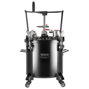 Spray Paint Pressure Pot Tank 20L/5gal with Casters Leak Repair Sealant V952-PQYLGSDXAX20AT509V0