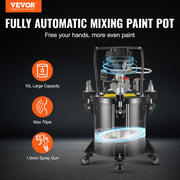 Spray Paint Pressure Pot Tank 10 L/2.5 gal Fully Automatic Stirring 70 psi V952-PQYLGZDXAX103KN4VV0