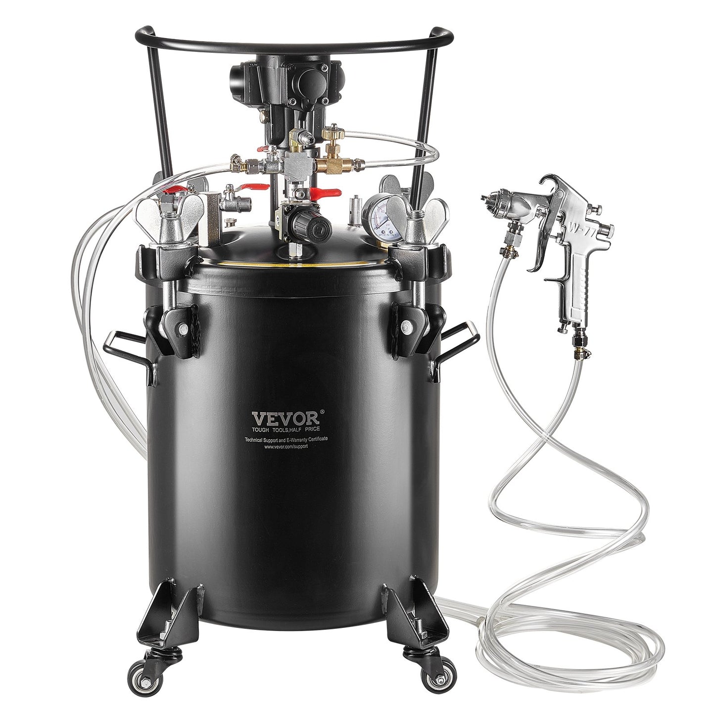 Spray Paint Pressure Pot Tank 30 L/7.5 gal Fully Automatic Stirring 70 psi V952-PQYLGZDXAX307FQN0V0
