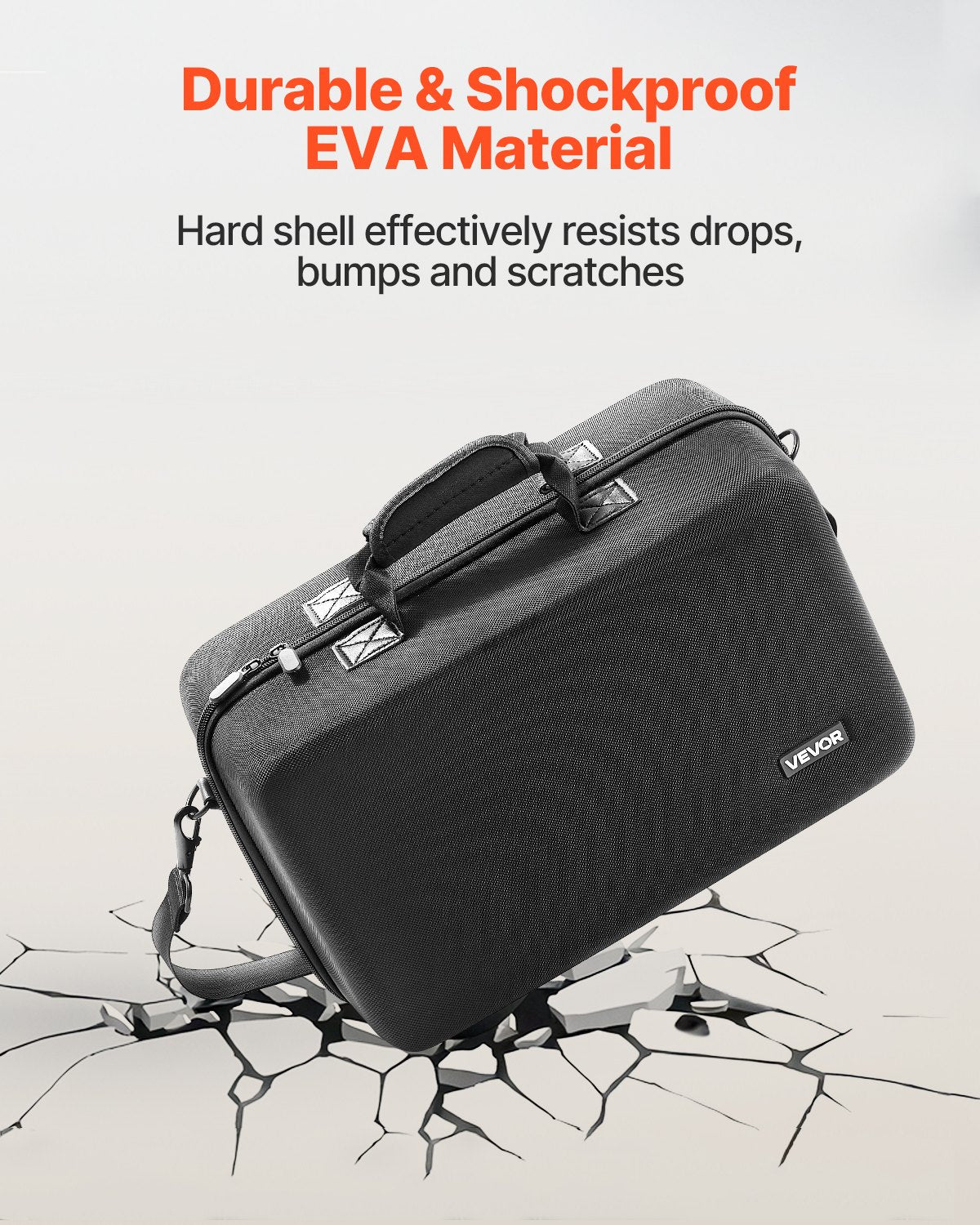 PS5 Carrying Case Travel Bag for Playstation 5 Shockproof EVA Soft Lining V952-PS5YSBQBYBPS3BX24001V0