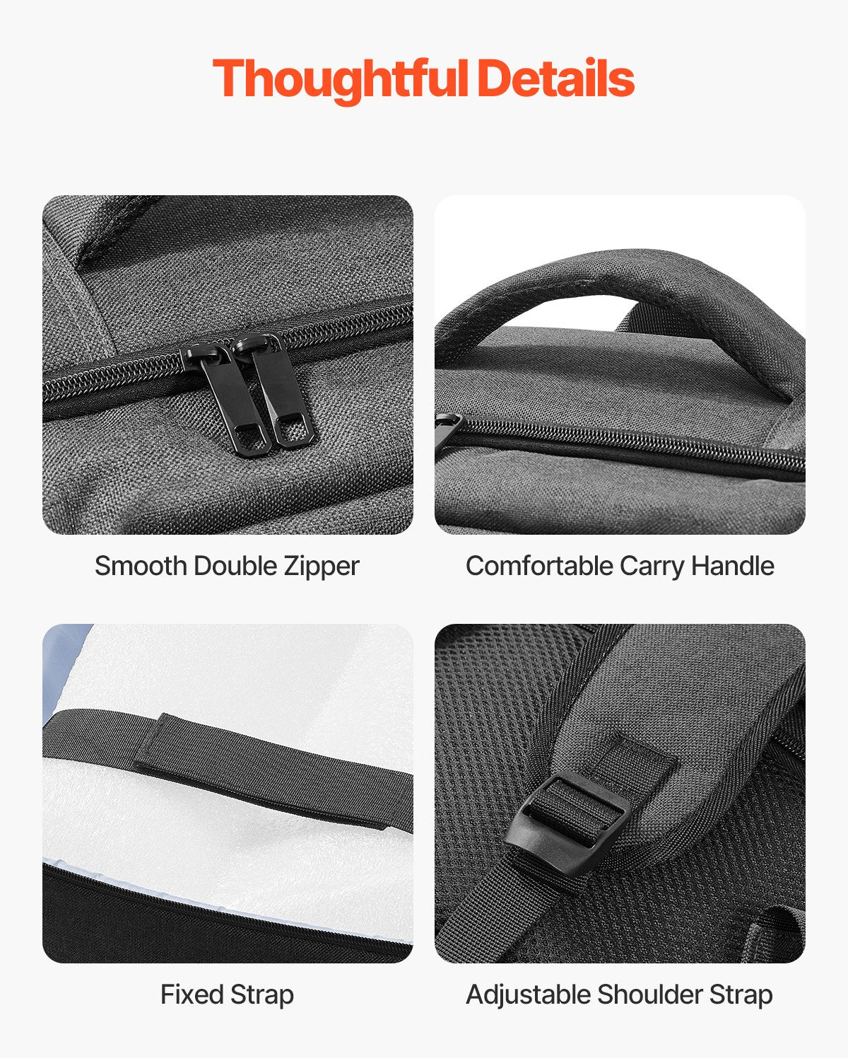 PS5 Backpack Dual Shoulder Travel Bag for Playstation 5 PS5 Slim Nylon V952-PS5YSBQBYBTYH6RTB001V0