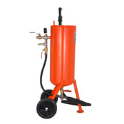 10 Gallon Heavy-Duty Sand Blaster, 60-110 PSI High Pressure Sandblaster, Portable Abrasive Blasting Tank, Air V952-PSG10JL6125PCA4TFV0