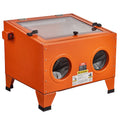 25 Gallon Sandblasting Cabinet, 40-120PSI Portable Benchtop Sand Blasting Cabinet, Heavy Duty Steel Sand V952-PSJ25JLW00002P4MFV3
