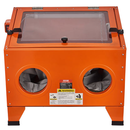 25 Gallon Sandblasting Cabinet, 40-120PSI Portable Benchtop Sand Blasting Cabinet, Heavy Duty Steel Sand V952-PSJ25JLW00002P4MFV3