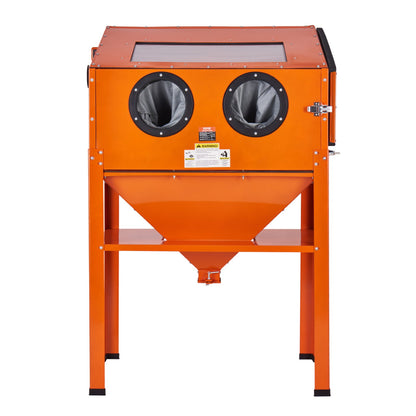 60 Gallon Sand Blasting Cabinet with Stand with Blasting Gun & 4 Nozzles V952-PSJ60JLW0000PHICYV3