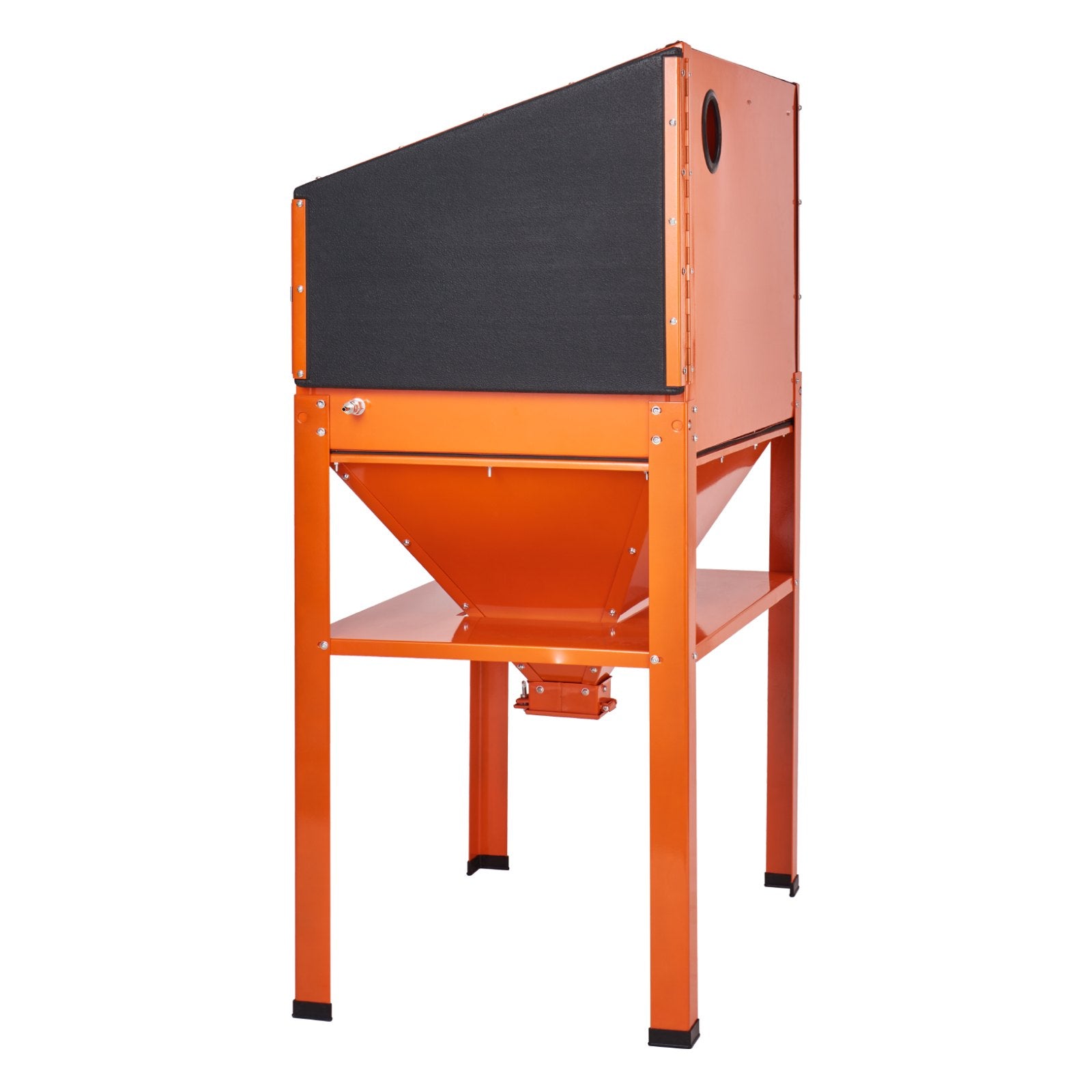 60 Gallon Sand Blasting Cabinet with Stand with Blasting Gun & 4 Nozzles V952-PSJ60JLW0000PHICYV3
