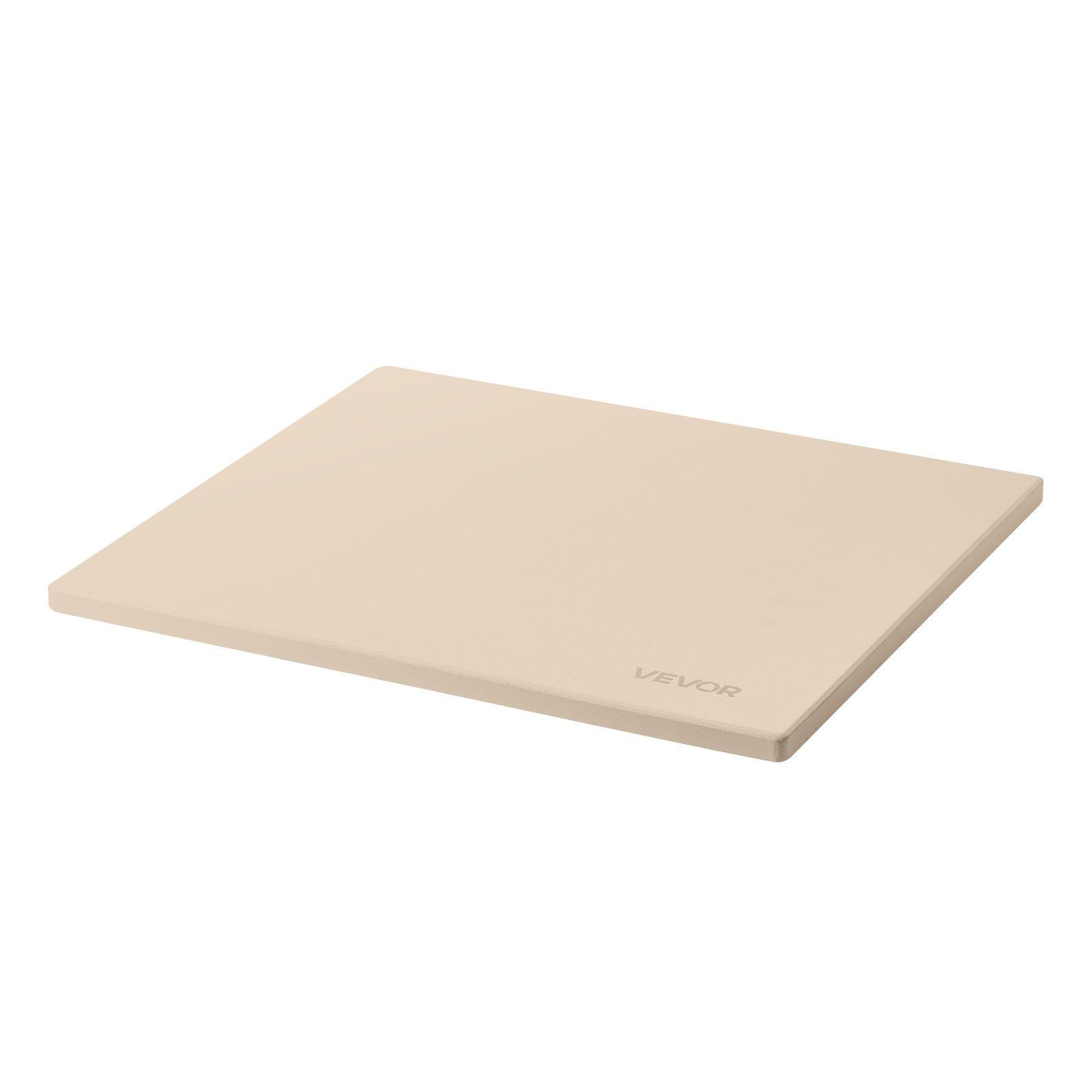 Pizza Stone, 406 x 355 mm Rectangular Cordierite Pizza Stone, Extra Large Baking-Stone with Scraper, 15 mm V952-PSSJQSJX1614V8WHJ001V0