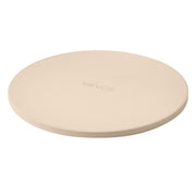 Pizza Stone, 381 mm Round Cordierite Pizza Stone, Extra Large Baking-Stone with Aluminum Peel, 17 mm V952-PSSJQSYX15INBTVJF001V0