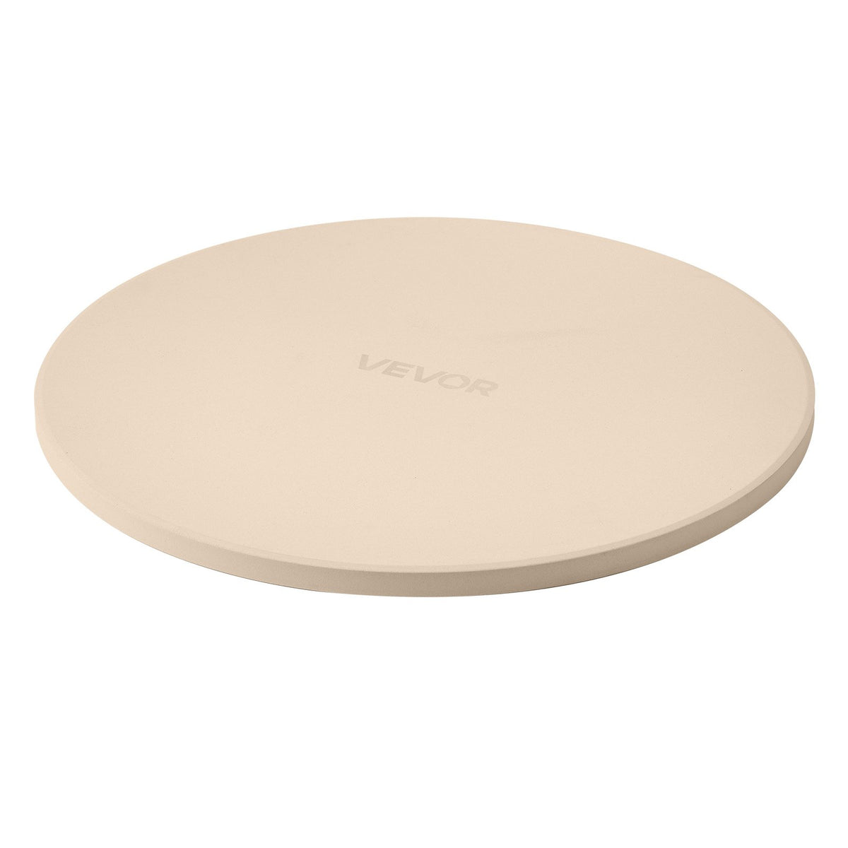Pizza Stone, 381 mm Round Cordierite Pizza Stone, Extra Large Baking-Stone with Aluminum Peel, 17 mm V952-PSSJQSYX15INBTVJF001V0