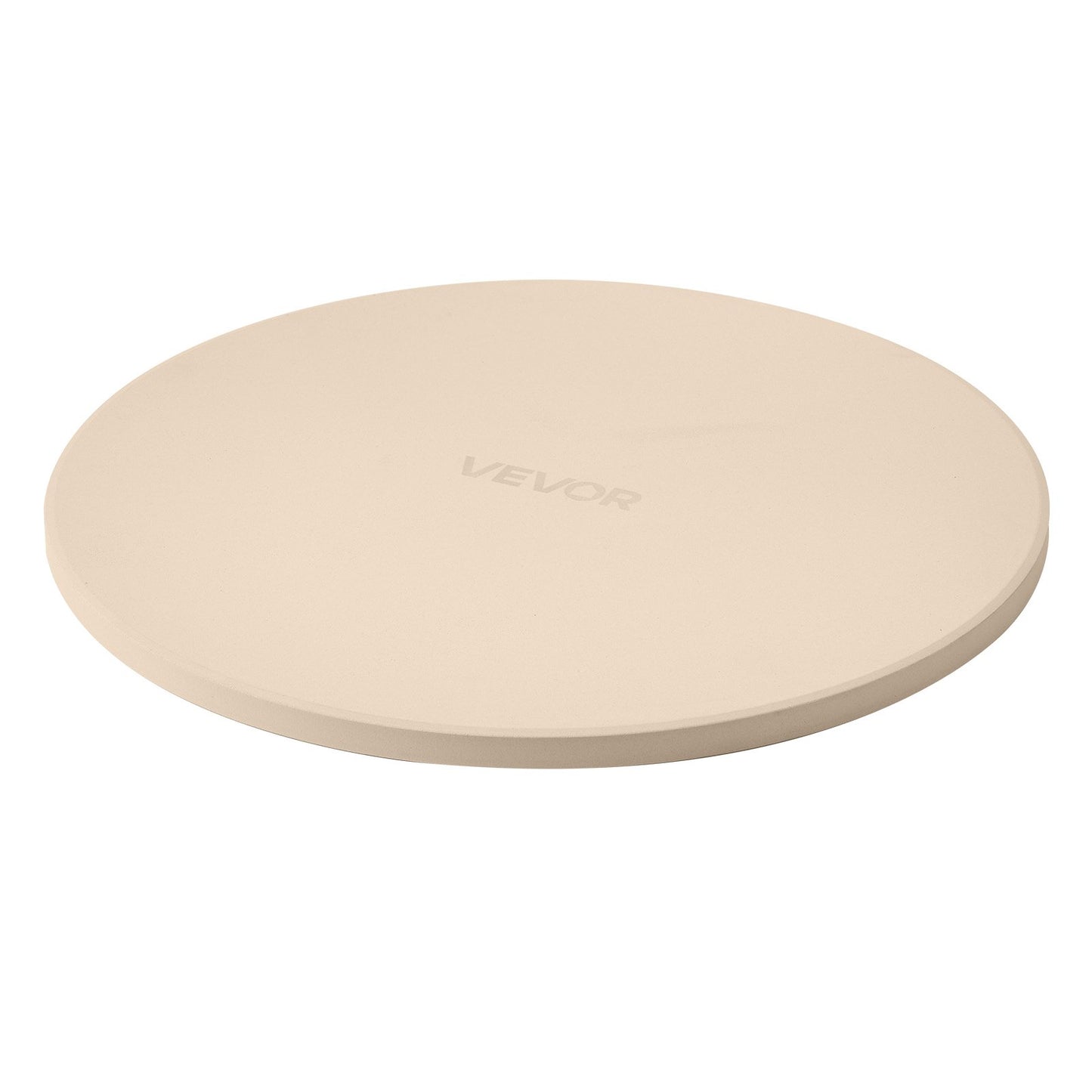 Pizza Stone, 406 mm Round Cordierite Pizza Stone, Extra Large Baking-Stone with a Durable Stand, 17 mm V952-PSSJQSYX16INB39TR001V0