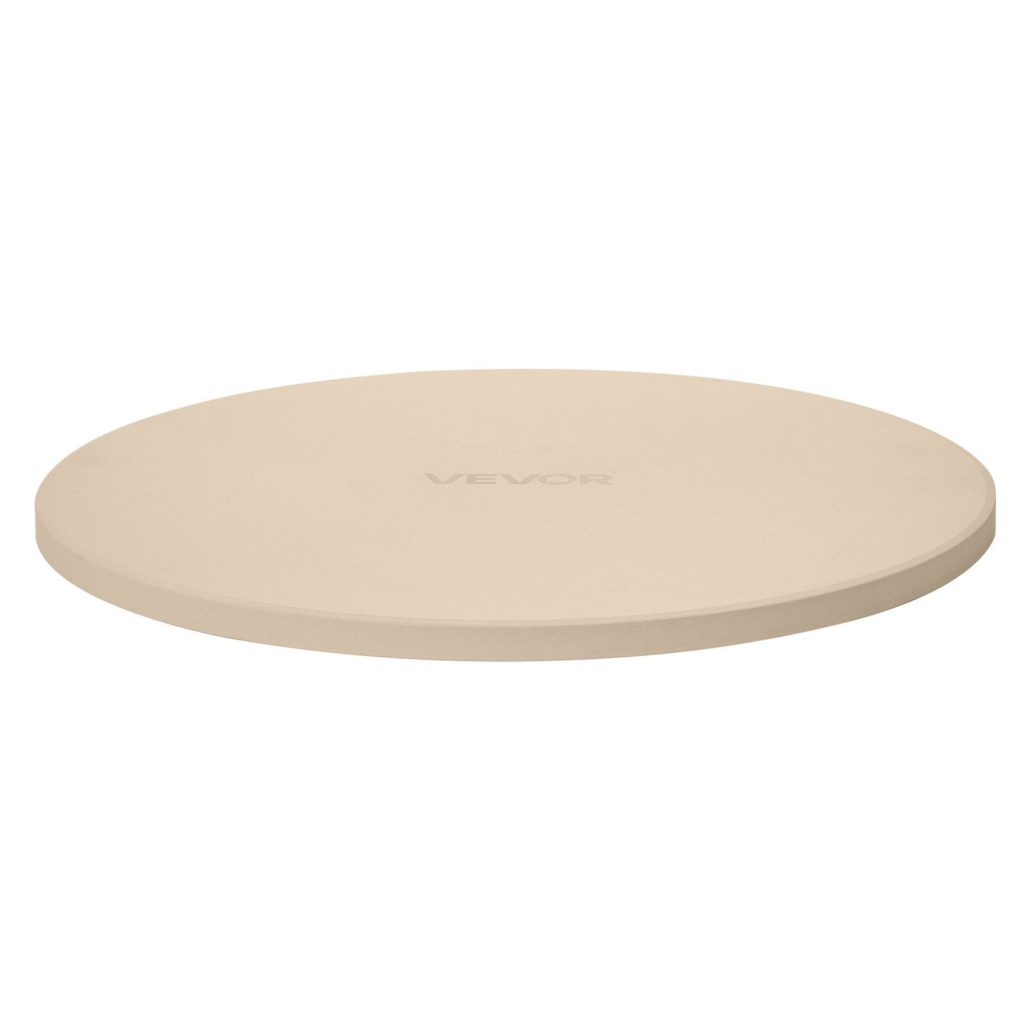 Pizza Stone, 406 mm Round Cordierite Pizza Stone, Extra Large Baking-Stone with a Durable Stand, 17 mm V952-PSSJQSYX16INB39TR001V0