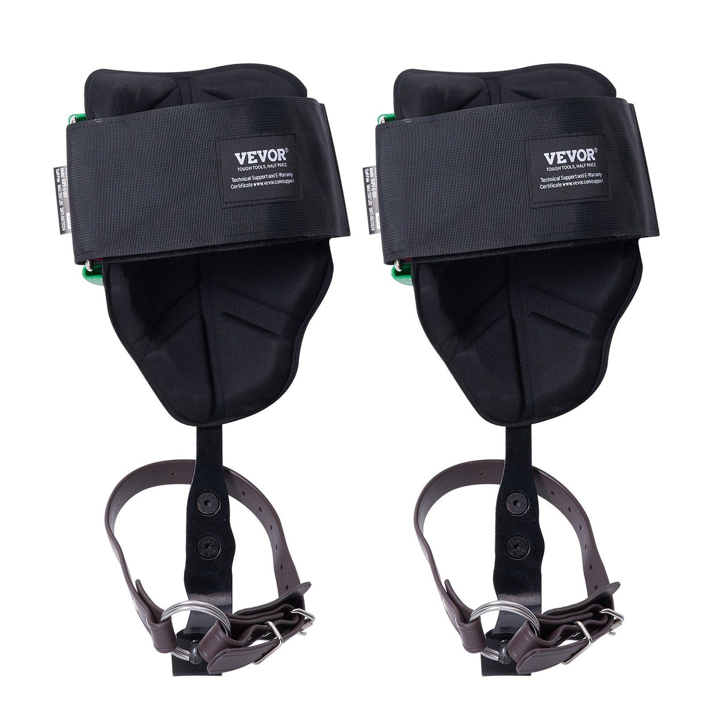 Tree Climbing Spikes, 1 Pair Alloy Steel Climbing Spurs, 350lbs Load Capacity Tree Climbing Gear with Straps V952-PSZZDPKSLEVAFSL9AV0