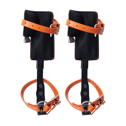 Tree Climbing Spikes Set, 1 Pair Alloy Steel Climbing Spurs with Safety Rope and Safety Harness, 350lbs Load V952-PSZZPZCZHKPZ0IXFTV0