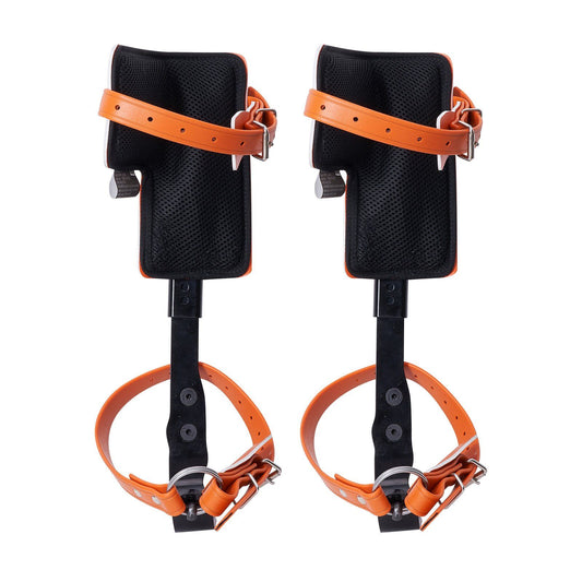 Tree Climbing Spikes Set, 1 Pair Alloy Steel Climbing Spurs with Safety Rope and Safety Harness, 350lbs Load V952-PSZZPZCZHKPZ0IXFTV0