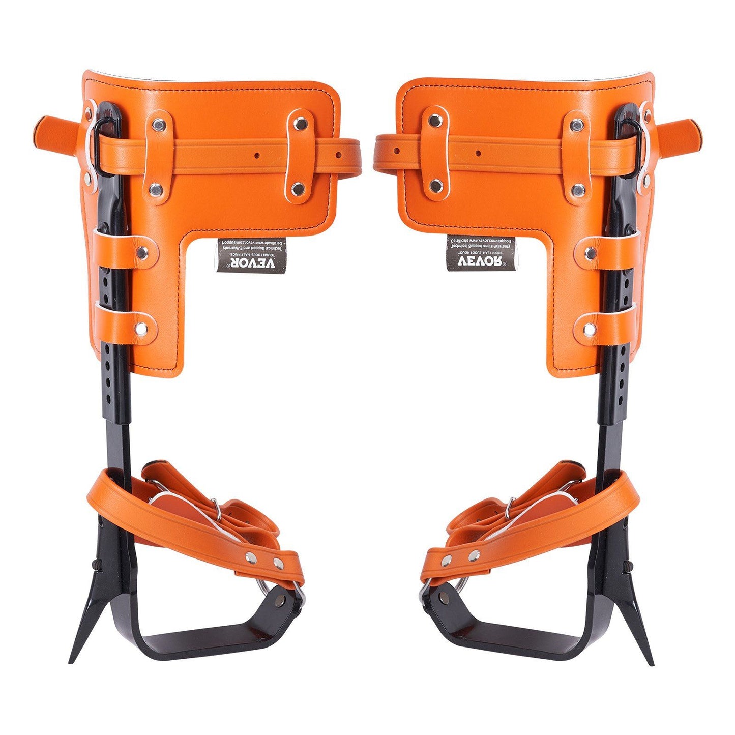 Tree Climbing Spikes Set, 1 Pair Alloy Steel Climbing Spurs with Safety Rope and Safety Harness, 350lbs Load V952-PSZZPZCZHKPZ0IXFTV0