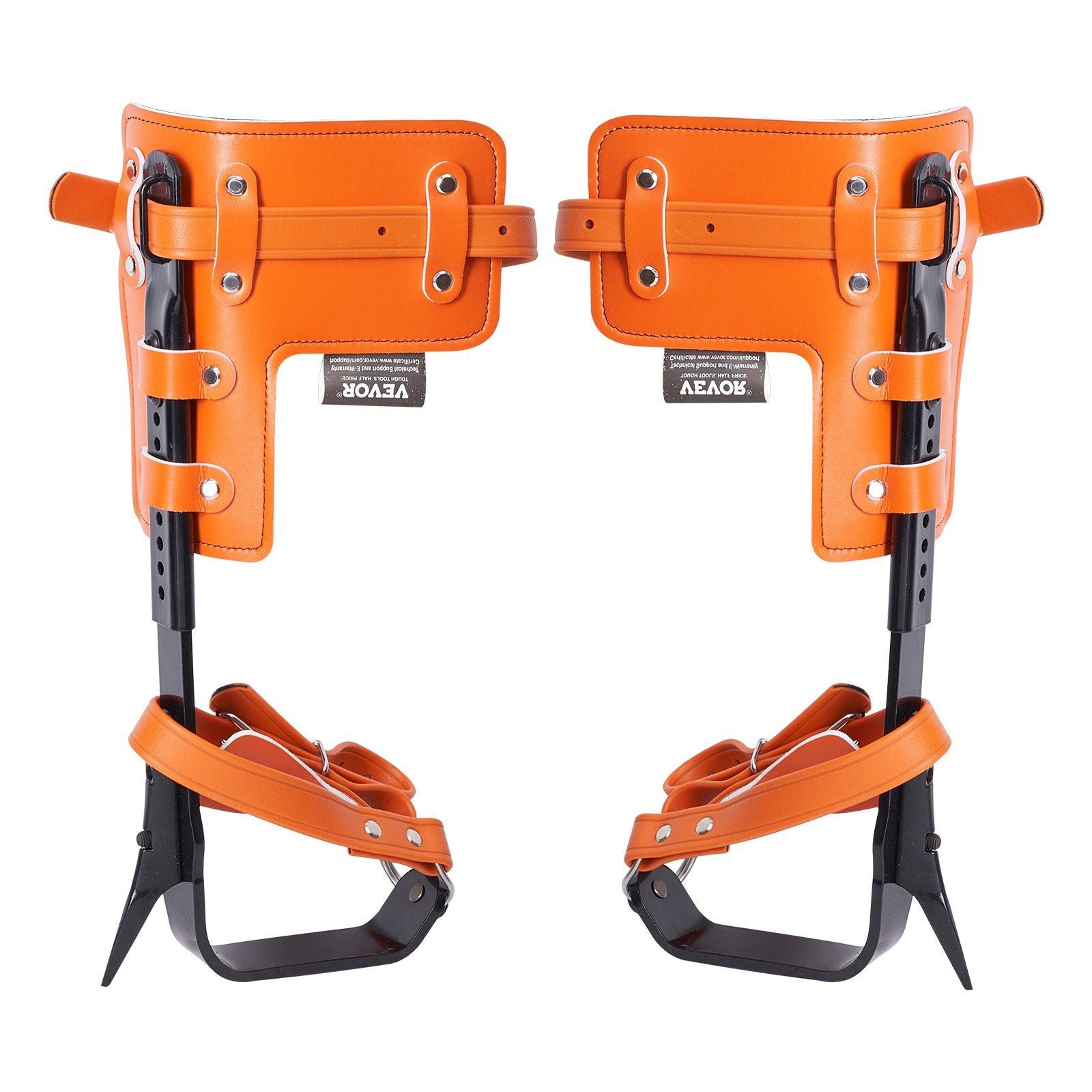 Tree Climbing Spikes Set, 1 Pair Alloy Steel Climbing Spurs with Safety Rope and Safety Harness, 350lbs Load V952-PSZZPZCZHKPZ0IXFTV0