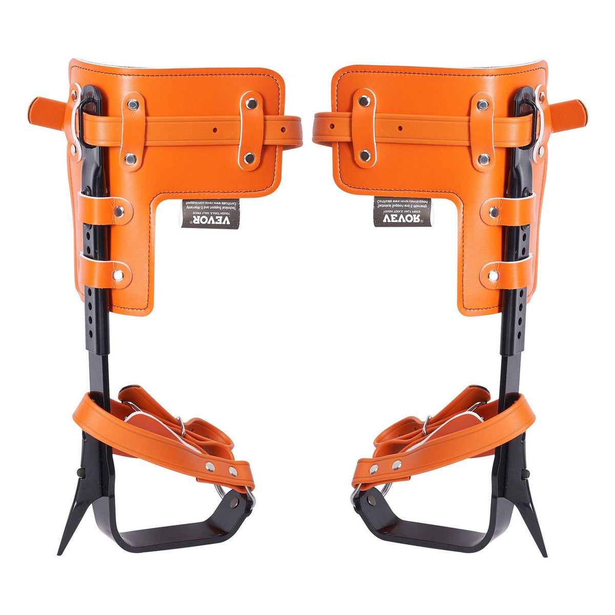 Tree Climbing Spikes Set, 1 Pair Alloy Steel Climbing Spurs with Safety Rope and Safety Harness, 350lbs Load V952-PSZZPZCZHKPZ0IXFTV0
