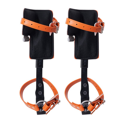 Tree Climbing Spikes Set, 1 Pair Alloy Steel Climbing Spurs with Safety Rope and Safety Harness, 350lbs Load V952-PSZZPZCZHKPZ0IXFTV0