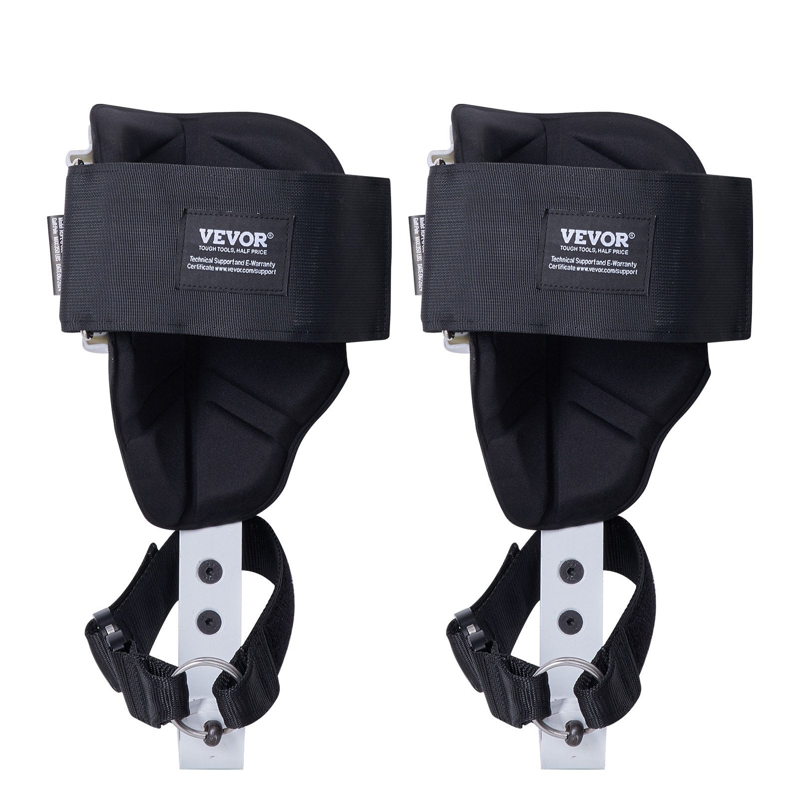 Tree Climbing Spikes, 1 Pair Aluminum Climbing Spurs, 350lbs Load Capacity Tree Climbing Gear with Straps and V952-PSZZYSDPKBLX0E055V0