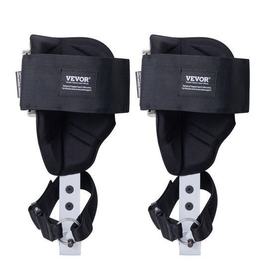 Tree Climbing Spikes, 1 Pair Aluminum Climbing Spurs, 350lbs Load Capacity Tree Climbing Gear with Straps and V952-PSZZYSDPKBLX0E055V0