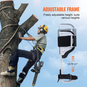 Tree Climbing Spikes, 1 Pair Aluminum Climbing Spurs, 350lbs Load Capacity Tree Climbing Gear with Straps and V952-PSZZYSDPKBLX0E055V0