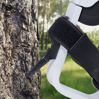 Tree Climbing Spikes, 1 Pair Aluminum Climbing Spurs, 350lbs Load Capacity Tree Climbing Gear with Straps and V952-PSZZYSDPKBLX0E055V0