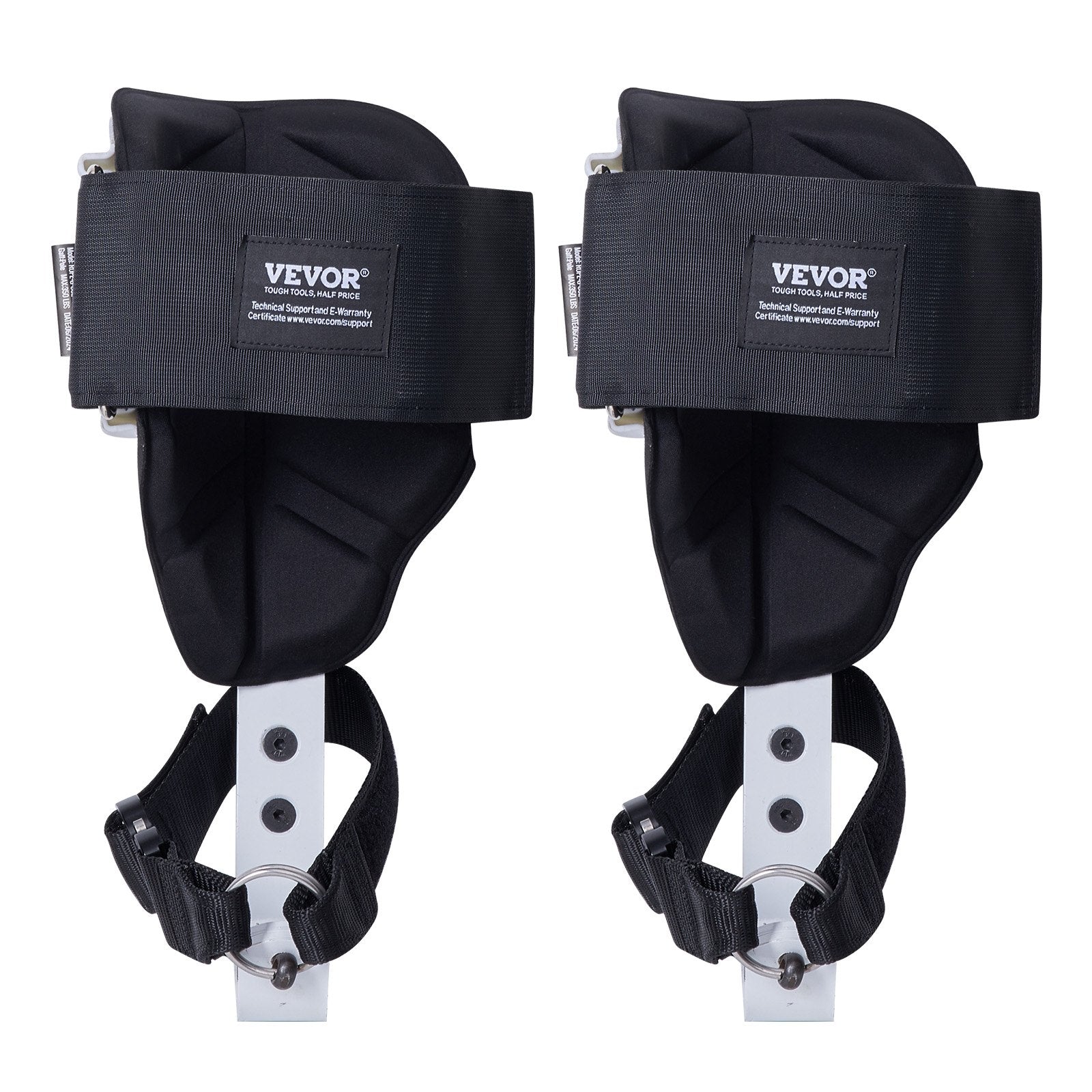Tree Climbing Spikes, 1 Pair Aluminum Climbing Spurs, 350lbs Load Capacity Tree Climbing Gear with Straps and V952-PSZZYSDPKBLX0E055V0