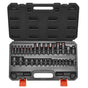 Torx Bit Socket and External Torx Socket Set 31-Piece T8-T70 and E4-E24 Steel V952-PTTT143812TORESE9V0