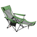 Reclining Camping Chair, 4 Adjustable Positions, Portable Folding Lounger for Adults, Mesh Beach Chair with V952-PTTYXTTYWBXLY6SQI002V0