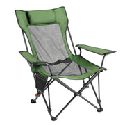 Reclining Camping Chair, 4 Adjustable Positions, Portable Folding Lounger for Adults, Mesh Beach Chair with V952-PTTYXTTYWBXLY6SQI002V0