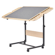 1500 Piece Puzzle Table with Legs, 4 Drawers and Cover, 86x63cm Portable Wooden Board with Wheels, Jigsaw V952-PTZ1500JXWGJ4VSU5001V0
