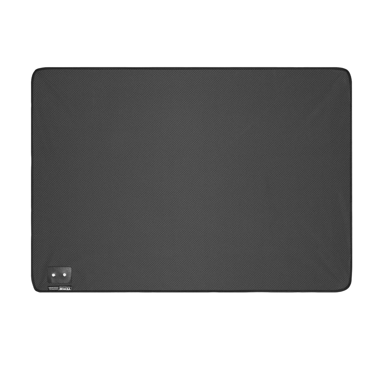 Grounding Mat, 680 x 990 mm Anti-Slip PU Leather Earthing Mat, with 15 Feet Grounding Cord, Grounding Pad for V952-PUPGDJDDPUPG906VDV0