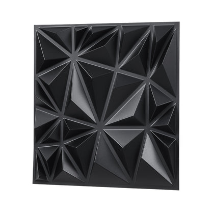 3D Wall Panels, 33-Pack 30 x 30 cm PVC Modern Art Minimalist Diamond Tiles, 2.97 m2 Coverage Accent Wall V952-PVC3DQBXDYSJ6XSHBV0