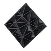 3D Wall Panels, 33-Pack 30 x 30 cm PVC Modern Art Minimalist Diamond Tiles, 2.97 m2 Coverage Accent Wall V952-PVC3DQBXDYSJ6XSHBV0