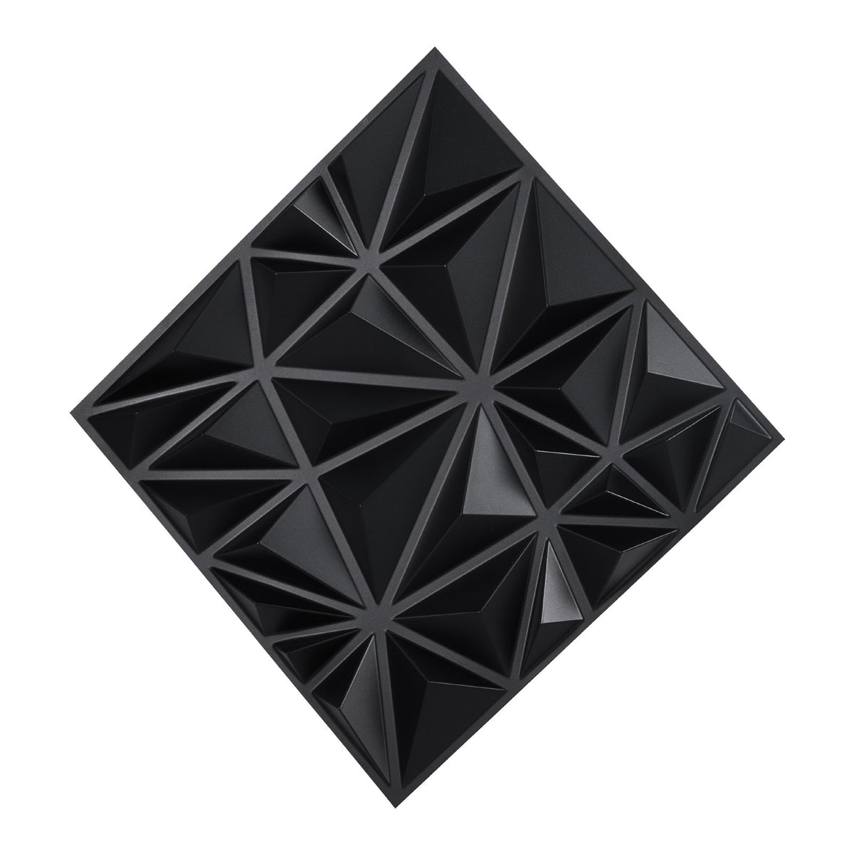3D Wall Panels, 33-Pack 30 x 30 cm PVC Modern Art Minimalist Diamond Tiles, 2.97 m2 Coverage Accent Wall V952-PVC3DQBXDYSJ6XSHBV0