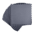 Garage Floor Tiles Interlocking, 16 Pack 513 x 513 x 5 mm Interlocking Modular Garage Flooring Tiles, Diamond V952-PVCLSCKDDPVC9AKRO001V0