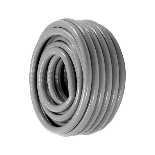 12.7 mm Flexible Electrical Conduit, 30.5 m, PVC Liquid-Tight Conduit Non-Metallic with 5 Straight and 5 V952-PVCYMDQDG1004Q1FJV0