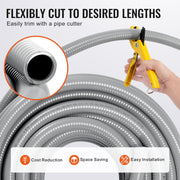 25.4 mm Flexible Electrical Conduit, 30.5 m, PVC Liquid-Tight Conduit Non-Metallic with 5 Straight and 5 V952-PVCYMDQDG1INFF00ZV0