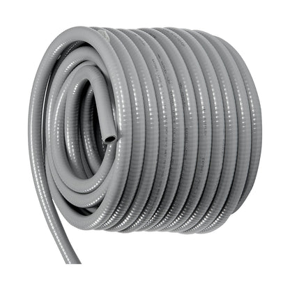25.4 mm Flexible Electrical Conduit, 30.5 m, PVC Liquid-Tight Conduit Non-Metallic with 5 Straight and 5 V952-PVCYMDQDG1INFF00ZV0