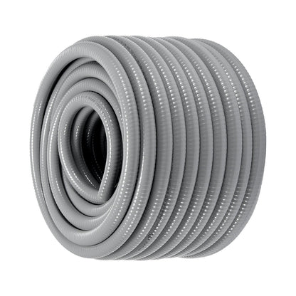 19.1 mm Flexible Electrical Conduit, 30.5 m, PVC Liquid-Tight Conduit Non-Metallic with 5 Straight and 5 V952-PVCYMDQDG34IIP87TV0