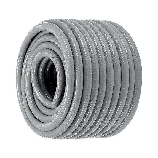 19.1 mm Flexible Electrical Conduit, 30.5 m, PVC Liquid-Tight Conduit Non-Metallic with 5 Straight and 5 V952-PVCYMDQDG34IIP87TV0