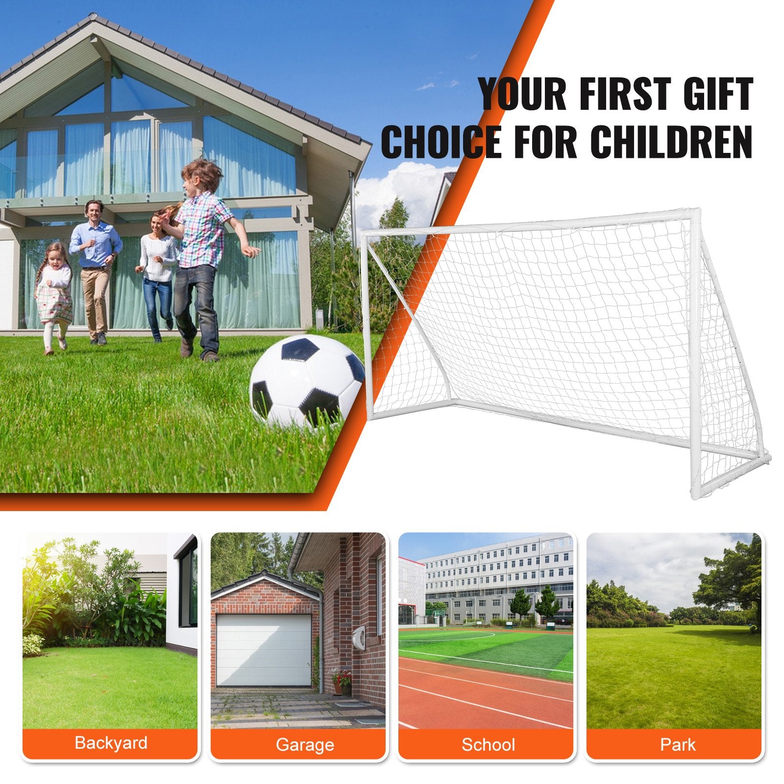 Portable Soccer Goal, 3.7x1.8M Soccer Net, Adults Kids Backyard Soccer Net, Large Practice Soccer Net, Youth V952-PVCZQMPVC1262YDO0V0